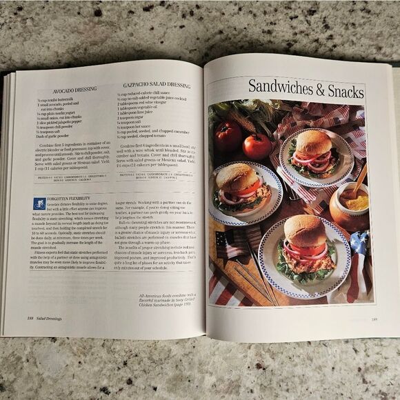 NWOT Cooking Light 1992 Hardback Cookbook - Picture 8 of 12